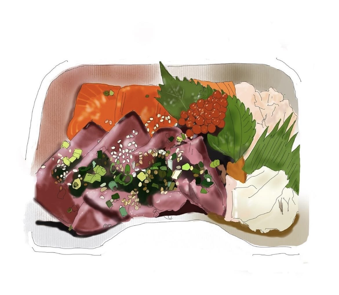 シズル感のある食べ物を描きます お写真をもとにリアルで温かみのあるイラストを作成します☆ イメージ9