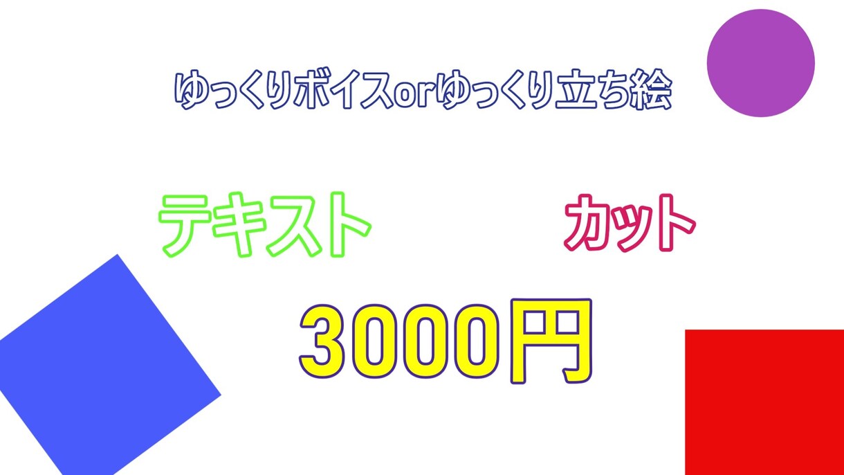 ゆっくりなどの動画編集代行します ゆっくりの声を入れるかどうか選べます。 イメージ1