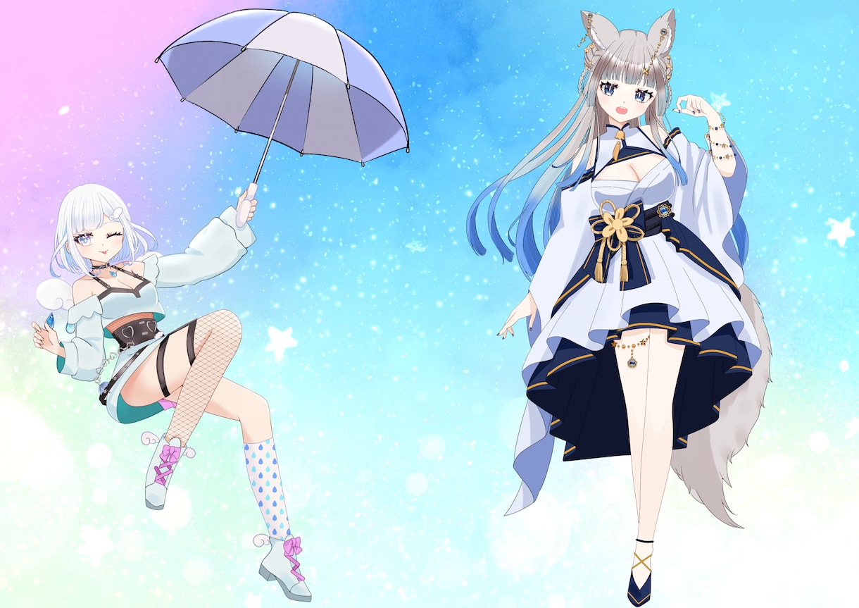 キャラデザ～モデリングまで制作いたします 可愛い女の子ならお任せください！ イメージ10