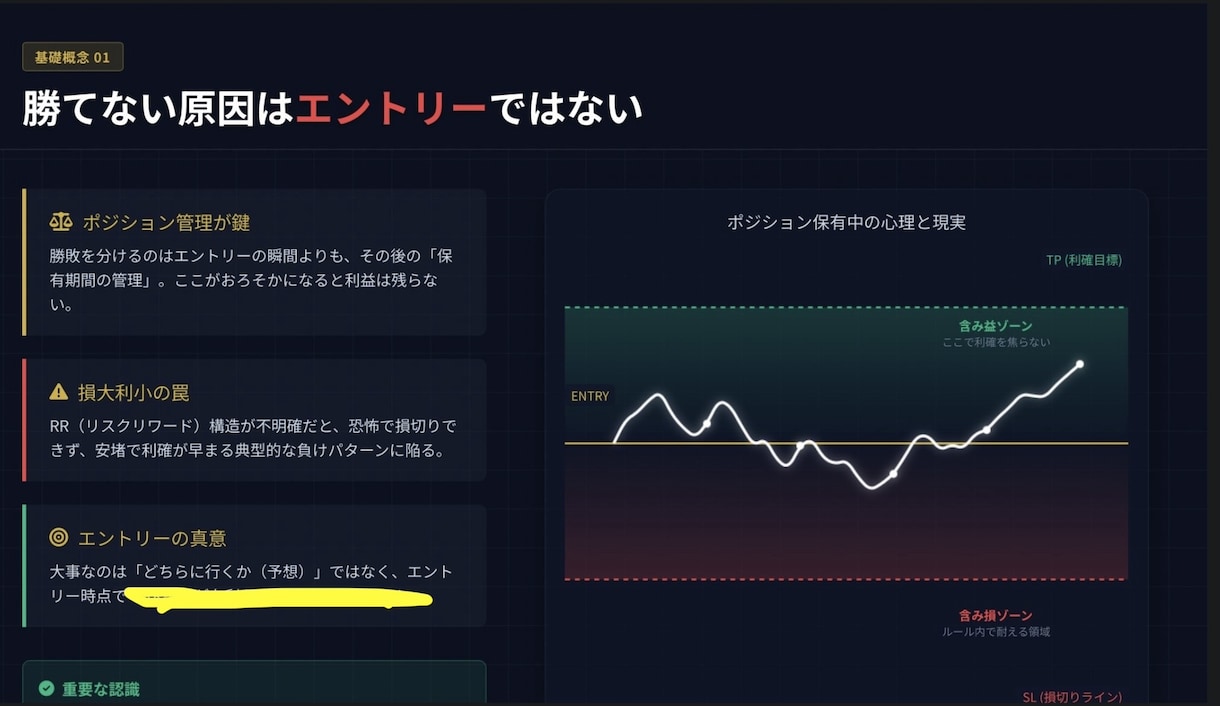 何をやっても勝てなかった全トレーダー集合願います 辞める前に試す、手法ではない最後の戦術 イメージ2