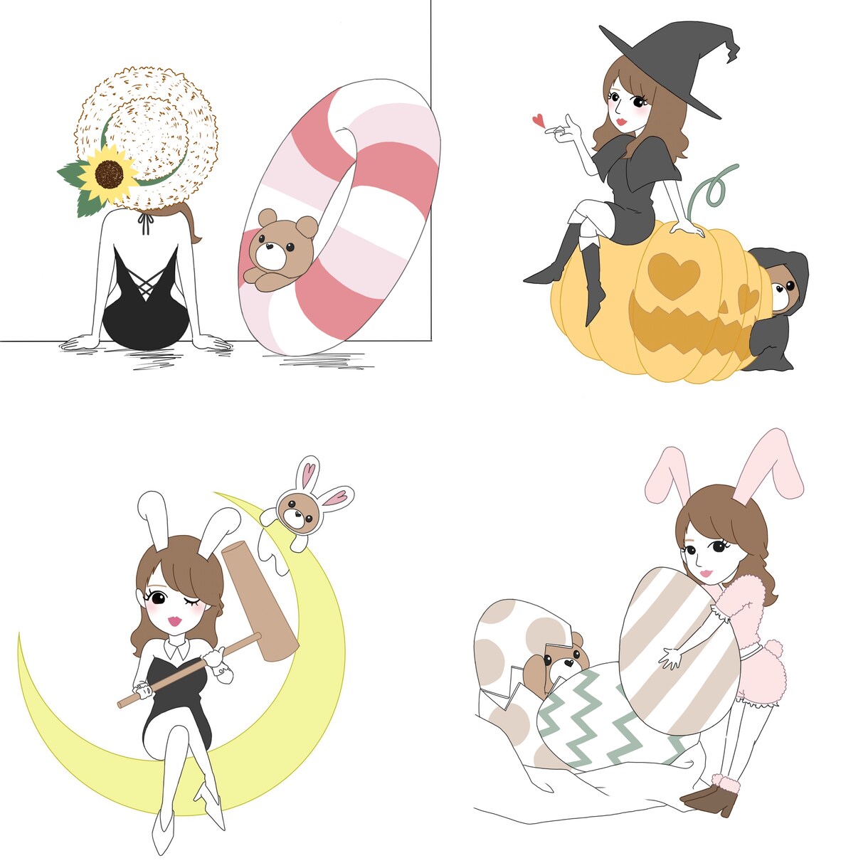 あなた好みのLINEスタンプつくります 普段使い、ビジネス用、プレゼントにも！完全オーダーメイド！ イメージ7