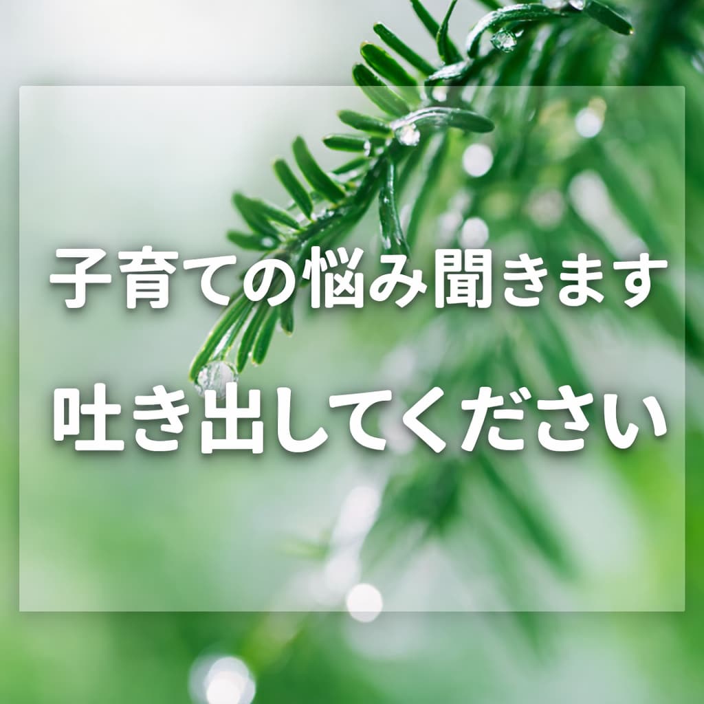 子育てのイライラや不安などの相談を受けています 気持ちの整理をする事で、子育ての不安やイライラを「安心」に！ イメージ1