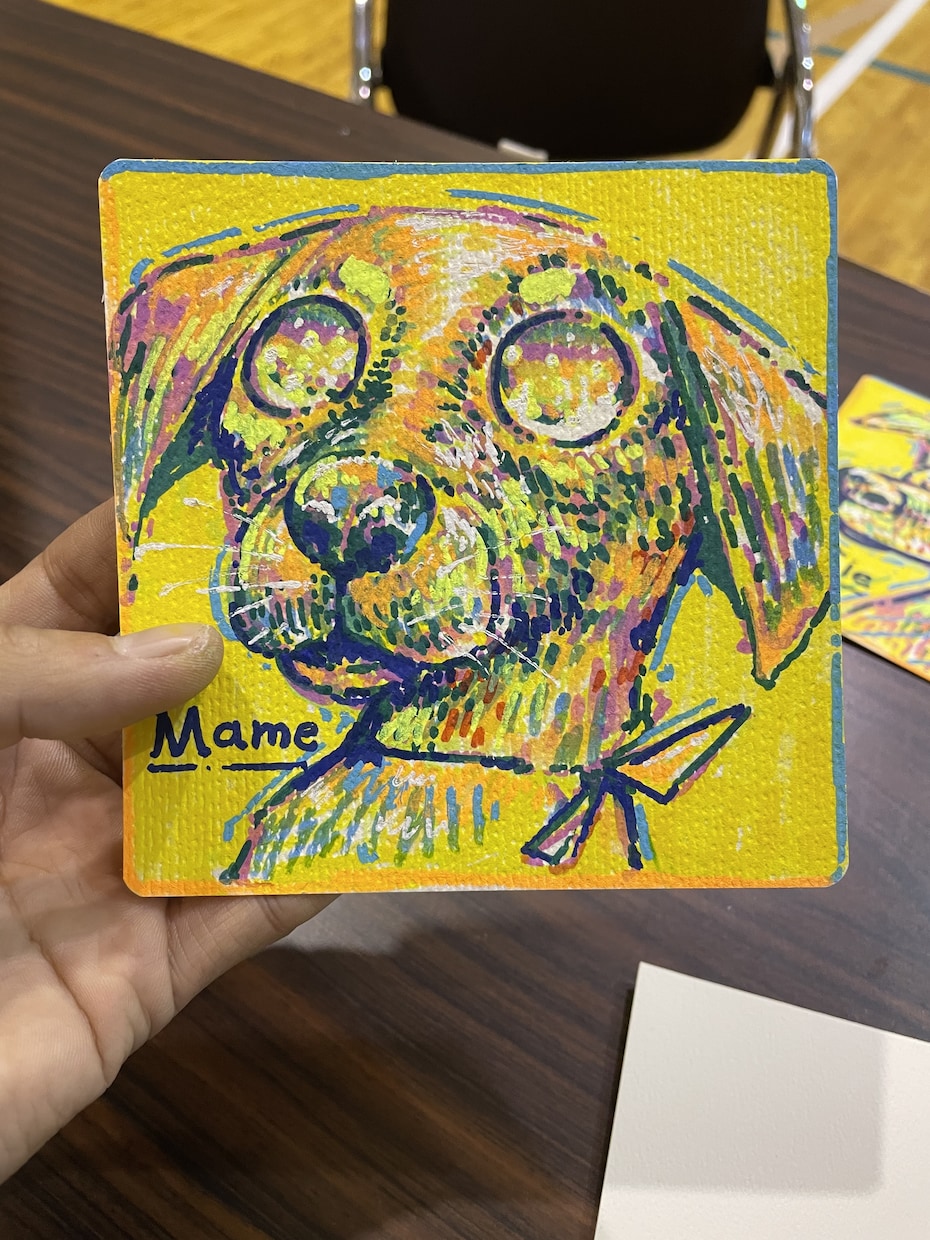 雰囲気を描くミニ似顔絵（アイコン可）ます 写真の空気感をやさしく色にします。 イメージ1