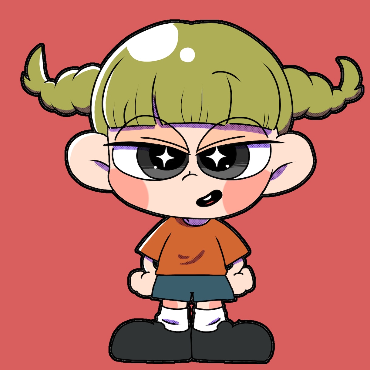 カートゥーン風のイラスト作成致します あなたをカートゥーン風のキャラクターに！ペットもOK！ イメージ4