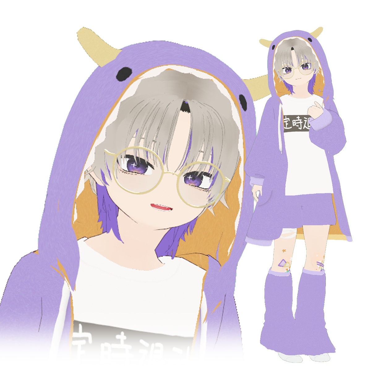 立ち絵のみOK！VRoidで3D化します VTuberさん向け！キャラデザからも承ります イメージ1