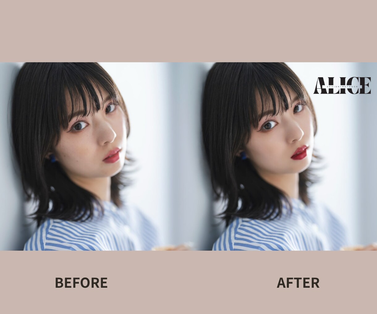 ナチュラルに盛れる人物レタッチいたします 魅力を引き出すレタッチならお任せください！ イメージ2
