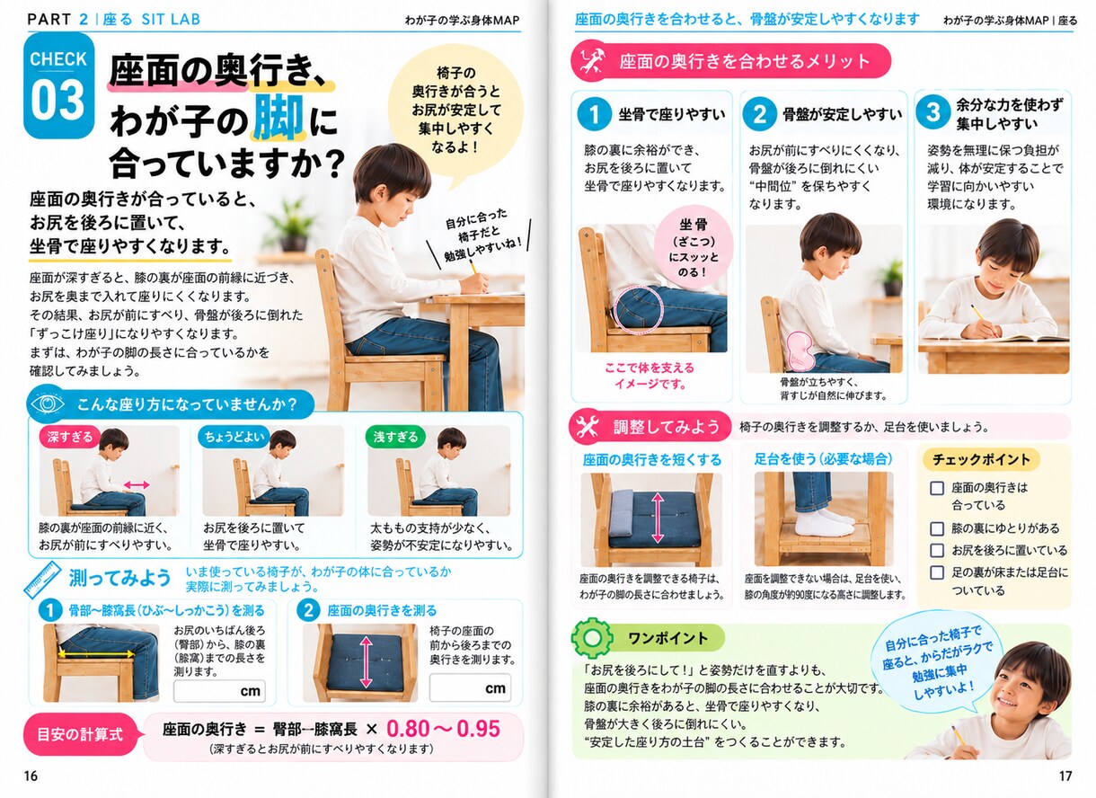 子どもの学習姿勢を整える実践BOOKを届けます わが子の学ぶ身体　座る・書く・見るを身体から整える実践書 イメージ3