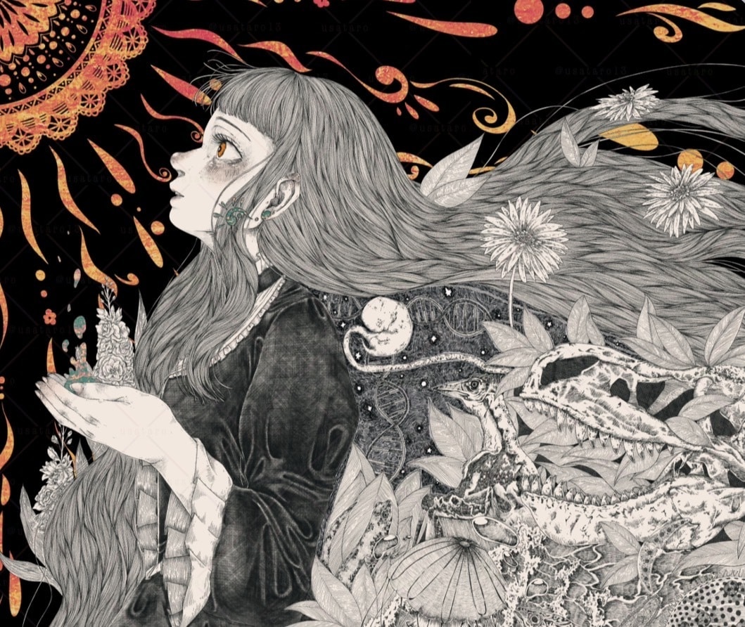 細やかで目を引くイラストを描きます 表紙やMV、グッズなど商用利用に特化した商品です イメージ4