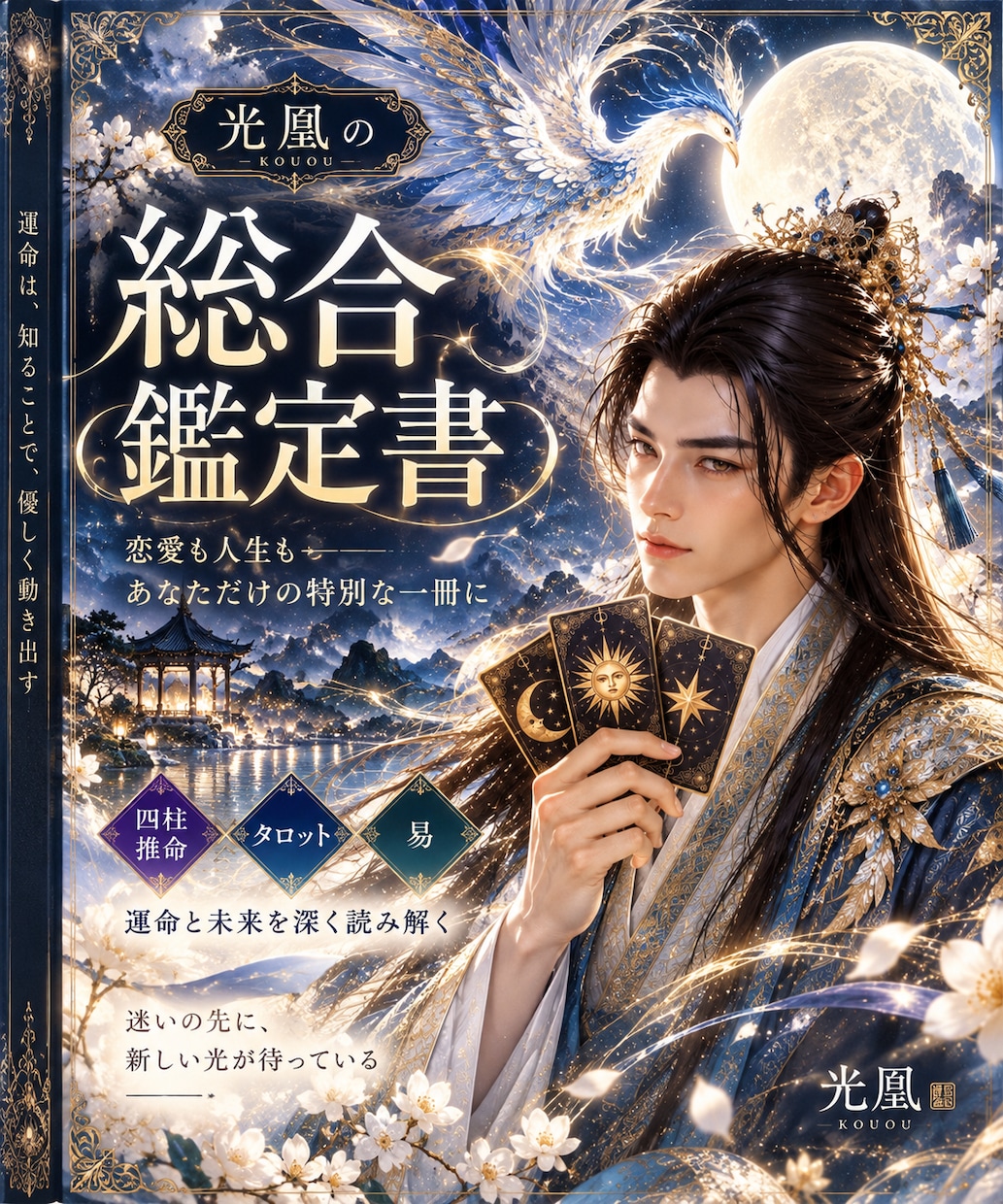 恋愛も人生もあなただけの総合鑑定書にします 四柱推命×タロット×易で運命と未来を深く読み解く イメージ1