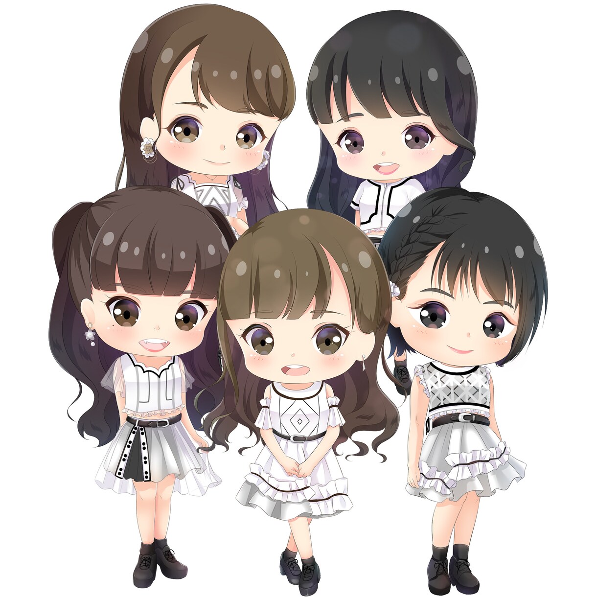 あなたを可愛いキャラクターに変身させます プレゼントやSNSアイコン、ウェディングなどにオススメ イメージ4