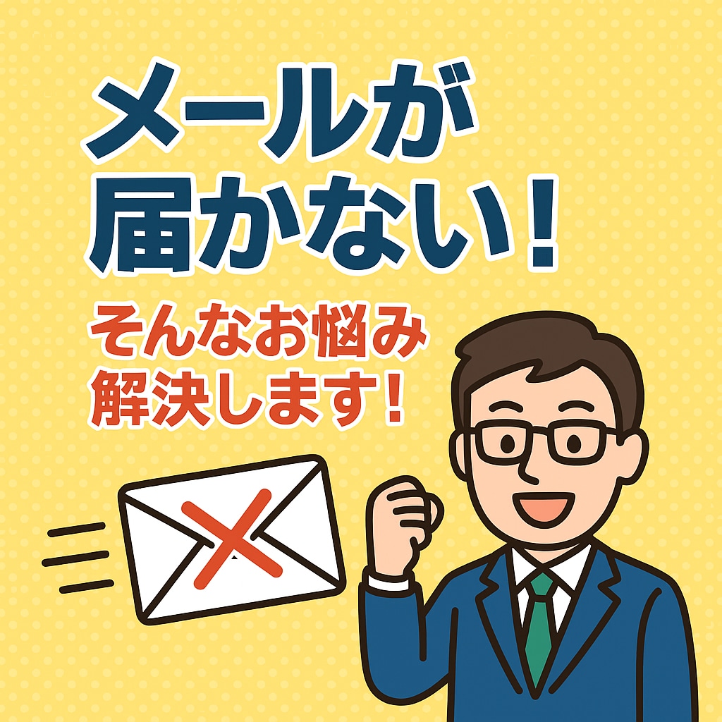 メールのトラブル解決します 問題の調査・設定サポートします！ イメージ1