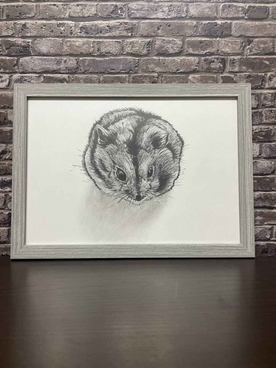 クレヨン画でペットや家族の肖像画を描きますます 油絵のような重厚感。大切なうちの子を暖かく残しませんか？ イメージ5