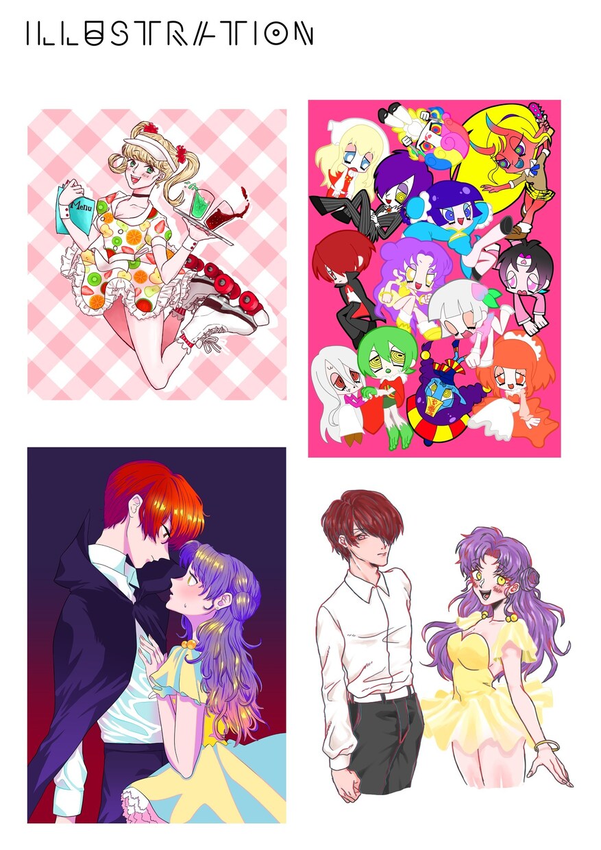 オリジナルキャラクターのイラストを描きます 様々なニーズに合わせたイラスト作成ができます。 イメージ7