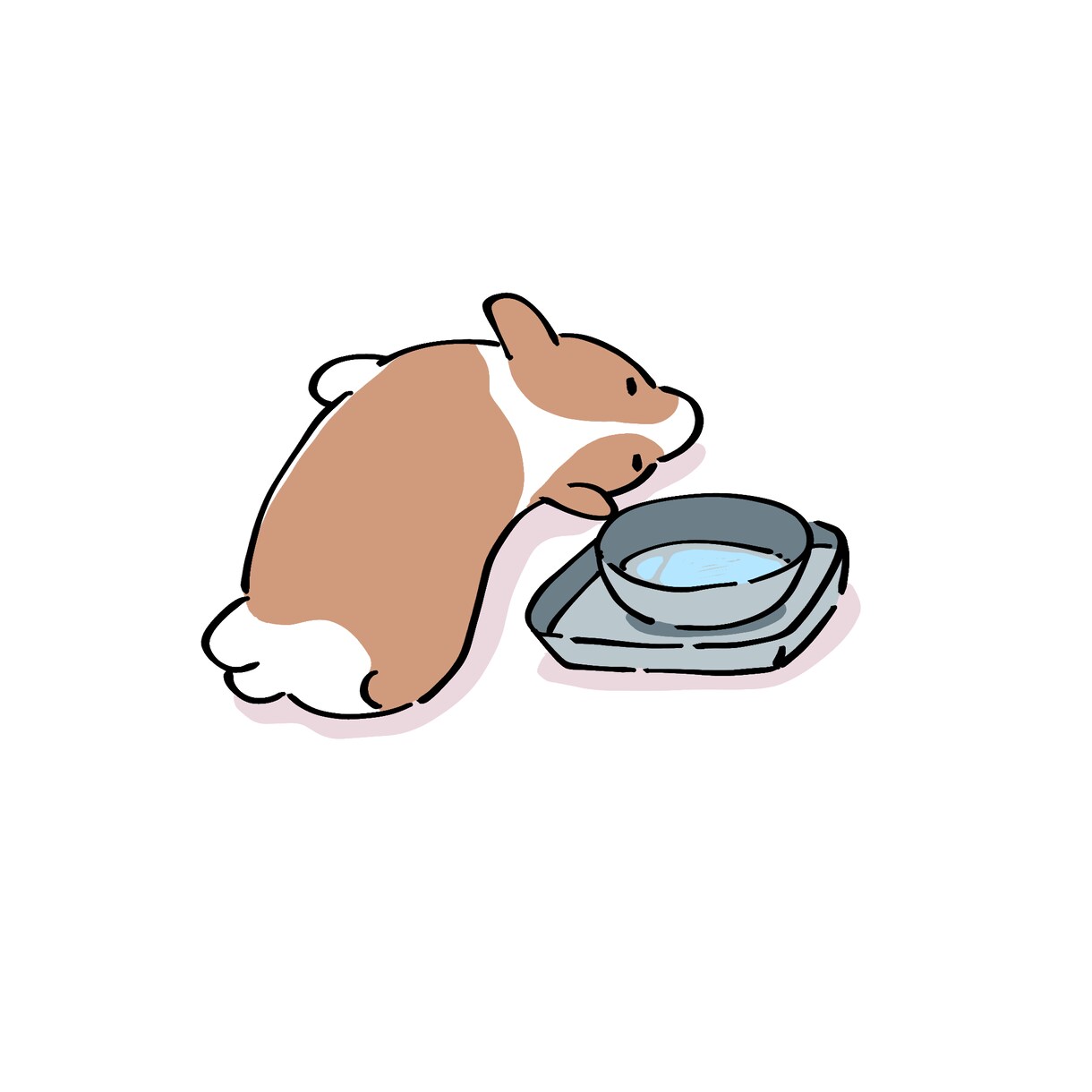 ゆるい絵を描きます 動物や食べ物などのいろいろなゆるゆるを描きます イメージ5