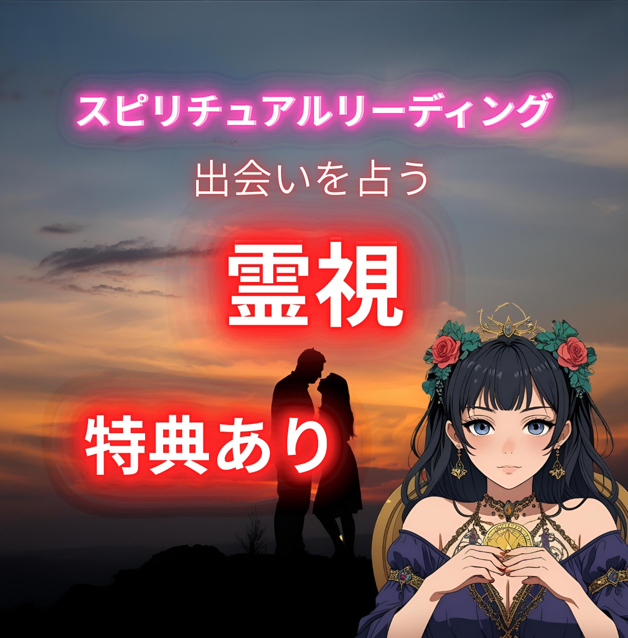 運命の出会いを霊視タロットで占います 出会いの時期やご縁を丁寧に読み解きます イメージ1