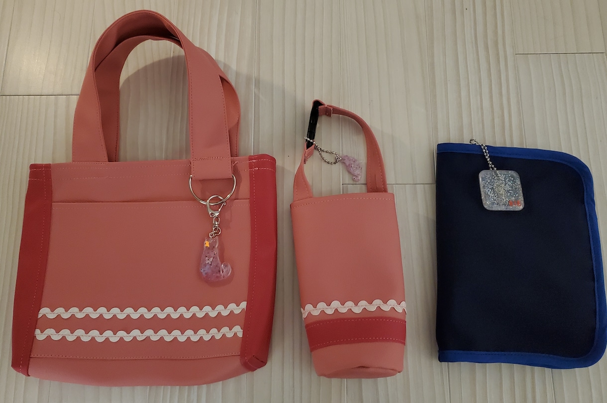 トートバッグ、巾着など袋物作成します 入園、入学グッズなど、指定のサイズにお作りします。 イメージ1