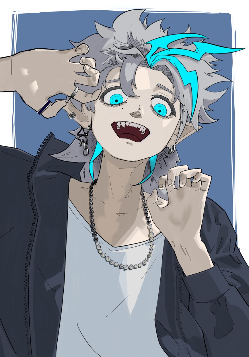 かっこいいアイコンやサムネイルイラストお描きします SNSアイコンや歌ってみた、1枚絵を厚塗りで描きます！ イメージ2