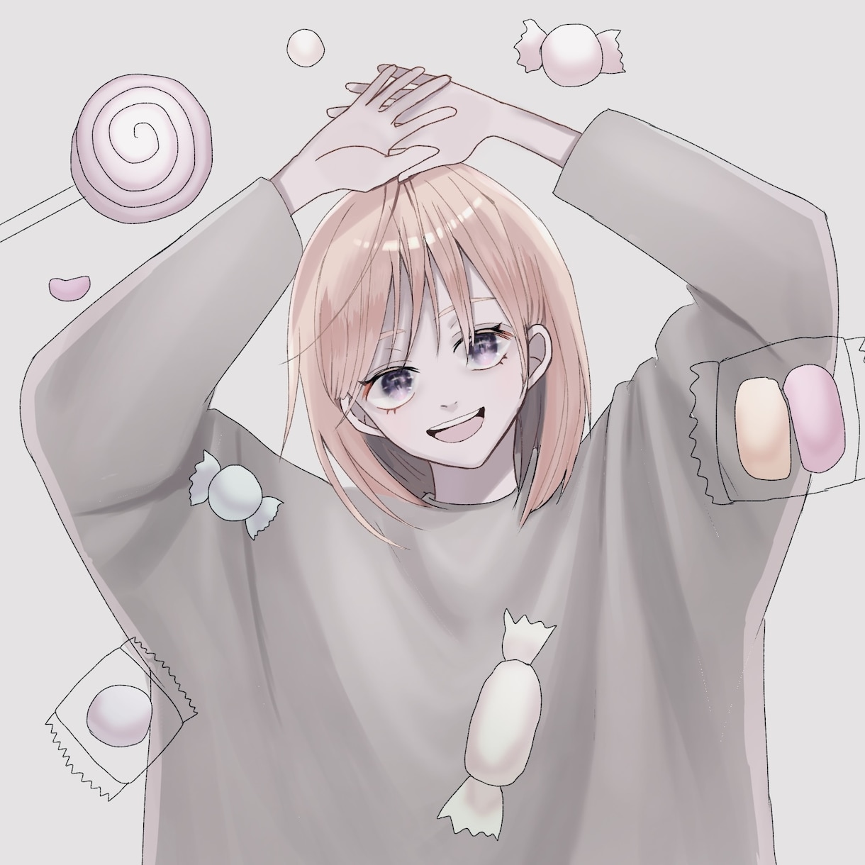 最短翌日でイラスト、アイコン、ヘッダー等描きます YouTubeのサムネ　立ち絵　ホーム画　等にも イメージ3