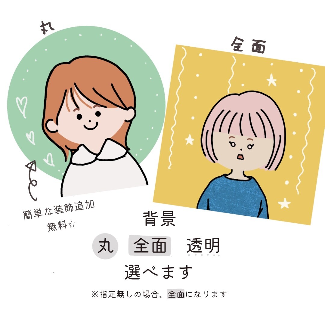 シンプルかわいい表情アイコン描きます 表情追加は3点500円⭐︎商用利用OK！セミオーダーで簡単 イメージ4