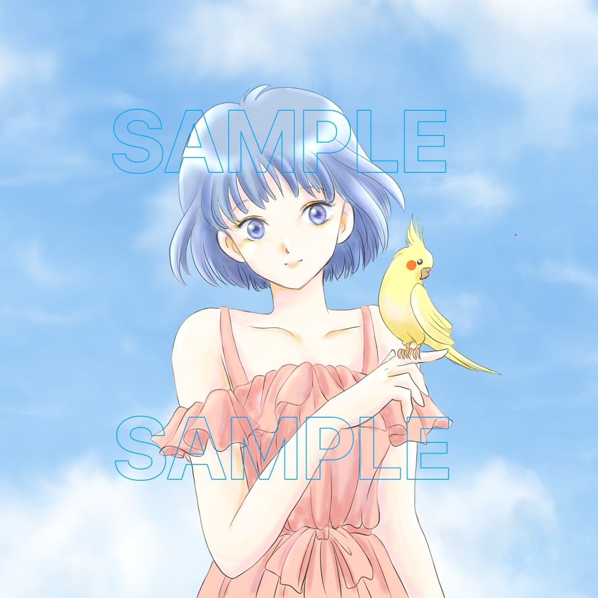 お好みの絵柄で人物イラスト作成いたします 2枚作成★シンプルなものから少しリアルな絵柄迄対応いたします イメージ4