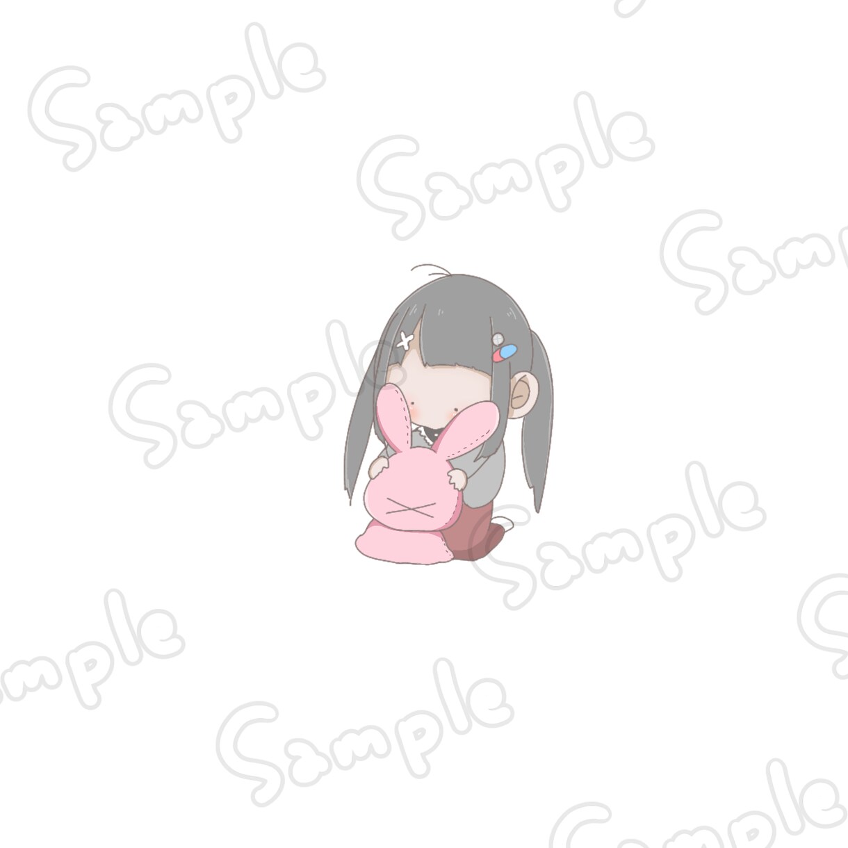 かわいいイラスト制作いたします かわいいぽわむちなデフォルメイラストです！♡ イメージ3