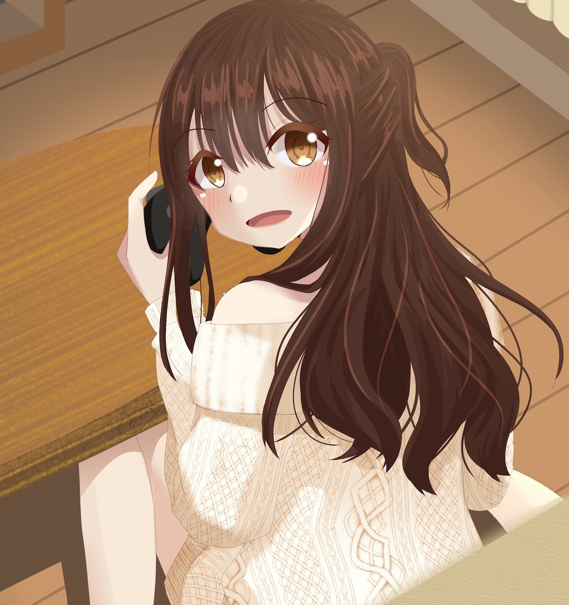 可愛い女の子のイラスト描きます アイコン、サムネイルイラスト、1枚絵など(商用利用可) イメージ1