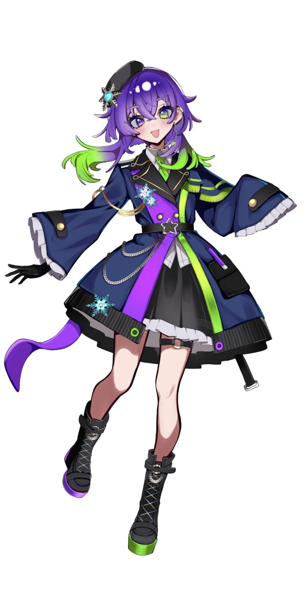 キャラデザ込み立ち絵・制作します 商用利用込み！キャラデザ・全身立ち絵を丁寧に制作します！ イメージ4