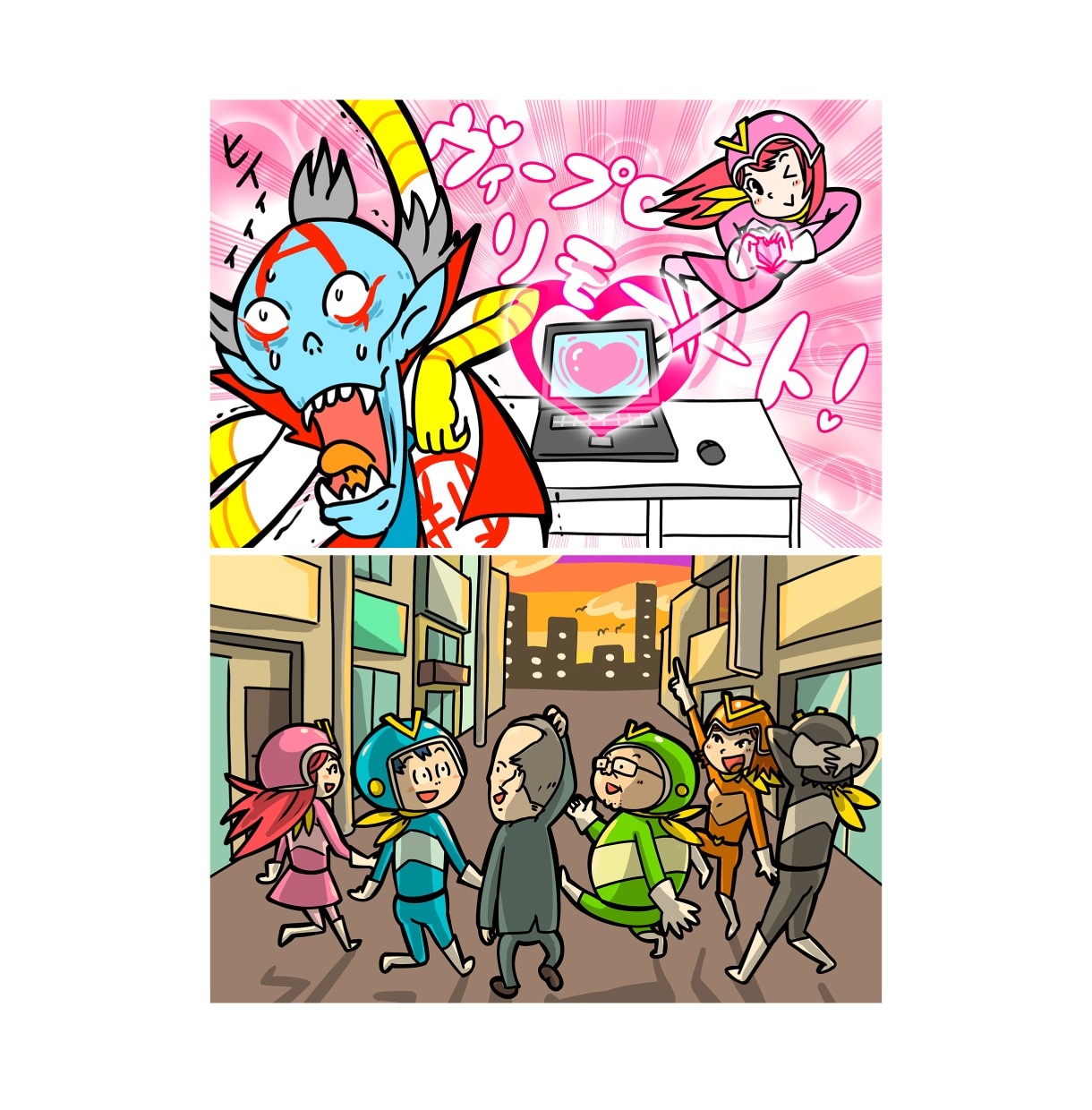 思わず吹き出す！愉快なおもしろイラスト描きます 日本一の広告イラスト賞を受賞した、最も得意なタッチです！ イメージ6