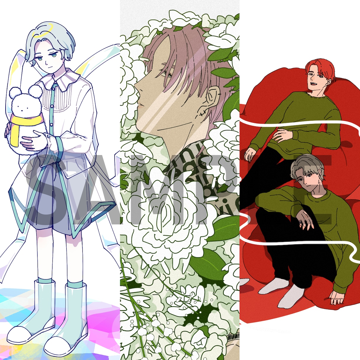 アイコン・イラストお描きします かわいい、シンプルなイラストがお好きな方へ！ イメージ2