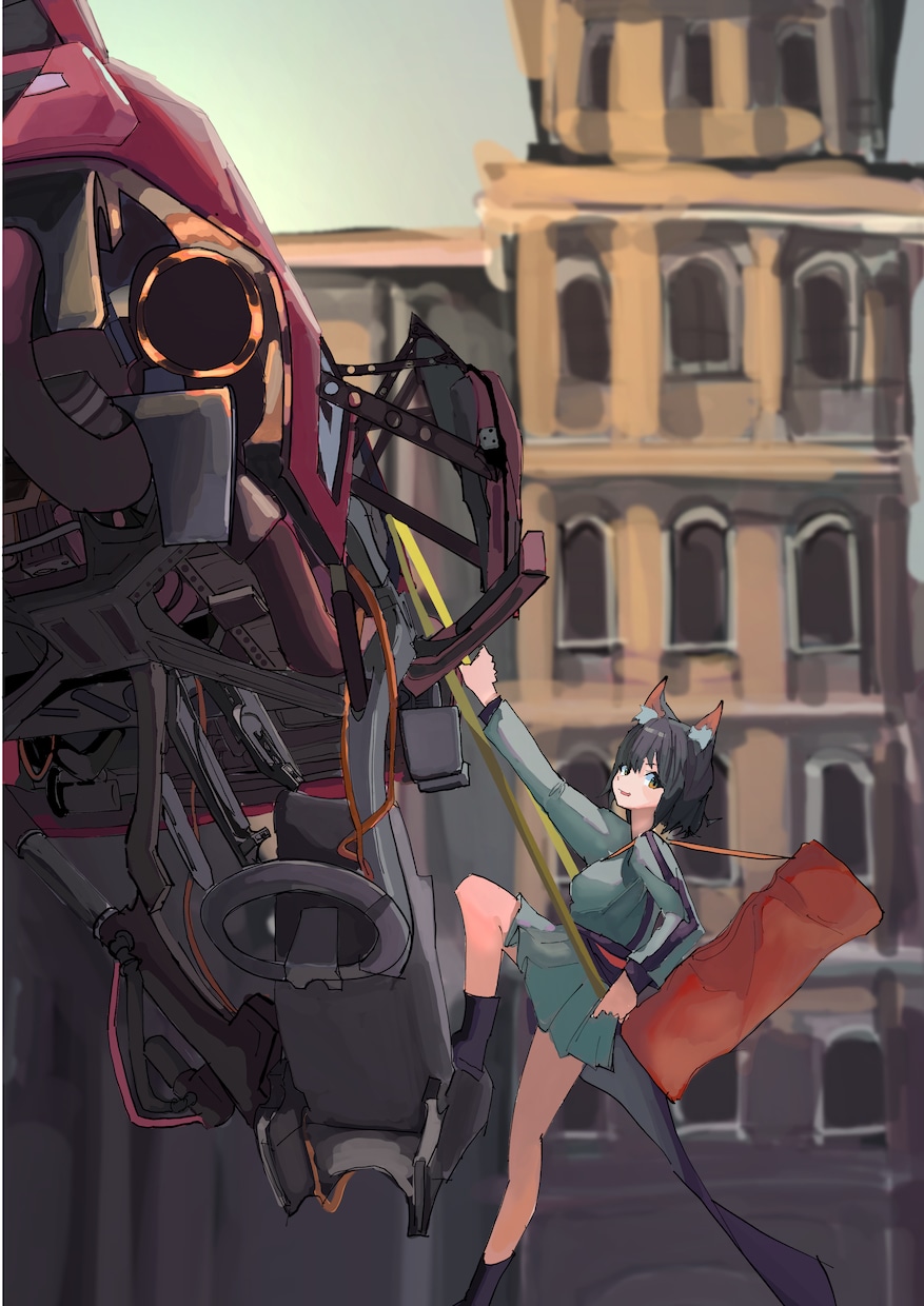背景とキャラを描きます 写真やイメージからイラストを描きます イメージ6