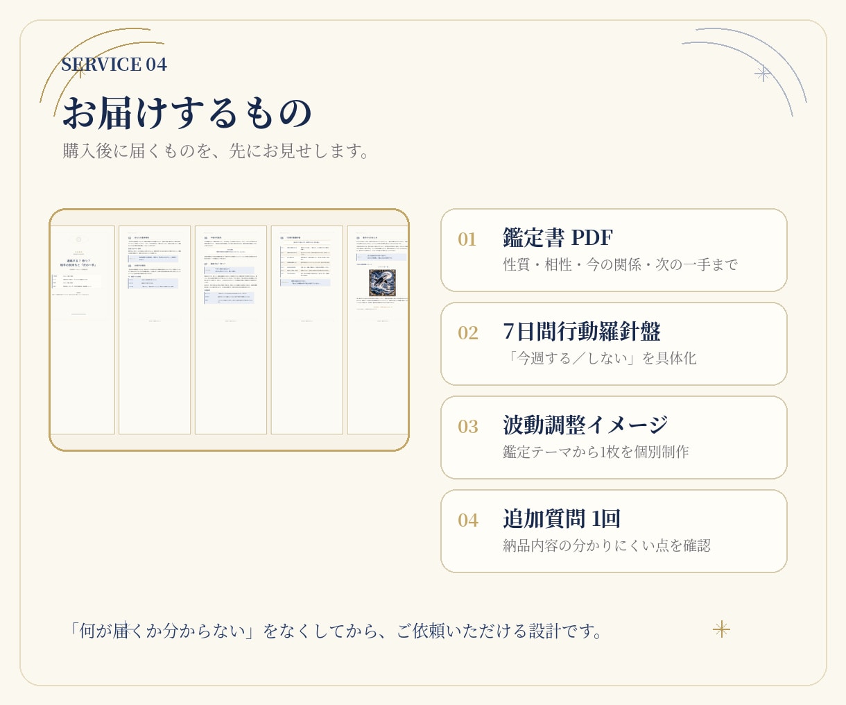連絡する？待つ？相手の気持ちと次の一手を占います 四柱推命×タロットで迷う恋の今と次を整理 イメージ4
