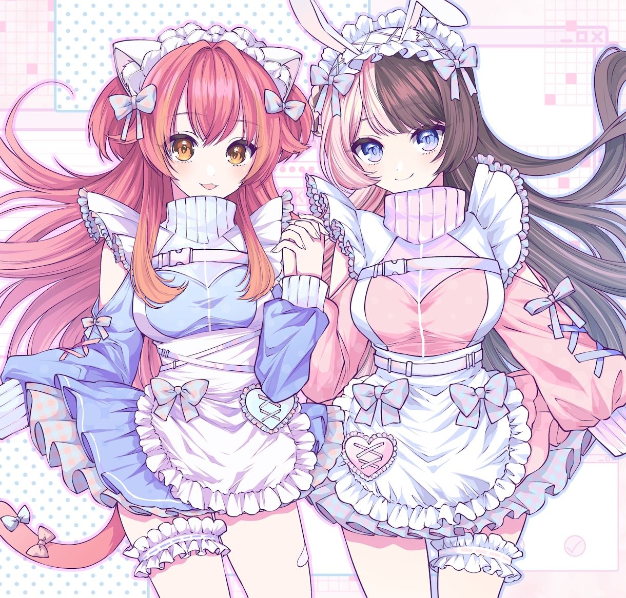 可愛い女の子のイラスト制作いたします アイコン、サムネ、TRPG、ゲーム立ち絵など制作します イメージ7