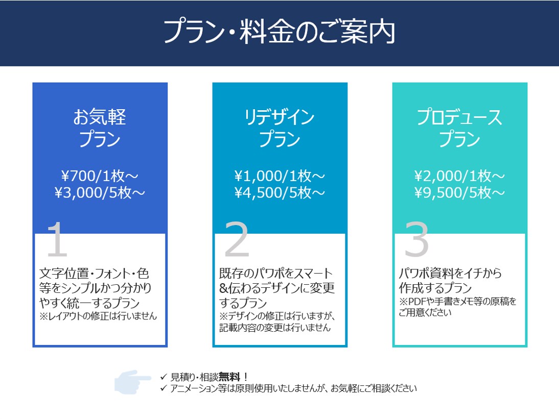 現役コンサルタントがパワポ資料作成します 見やすい・相手に伝わる資料作成をお手伝い！ イメージ3