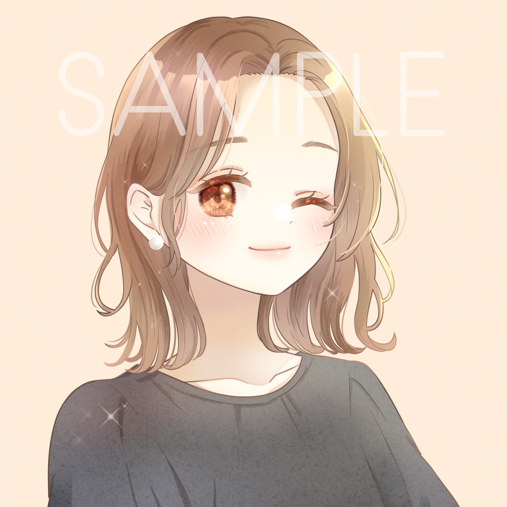 キャラクターアイコンイラストお描きします X、YouTube、Instagram等SNSアイコンに◎ イメージ3