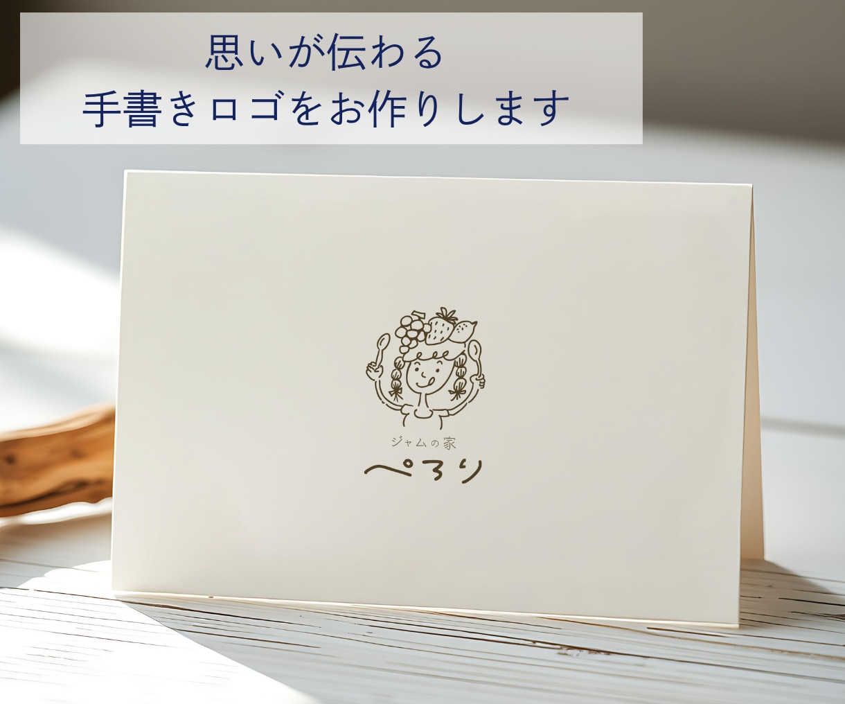 あなたの想いを伝える｜やさしい手書きロゴ作ります 女性向け・ゆるい手書きロゴ｜ショップ・ハンドメイドにおすすめ イメージ1