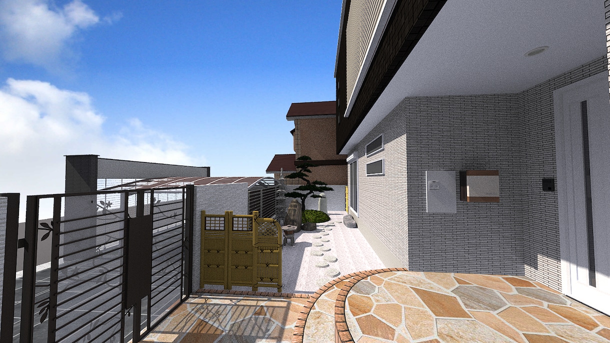 建築・外構デザインCGパース+図面作成します 別途ご相談に応じ柔軟に対応します イメージ3