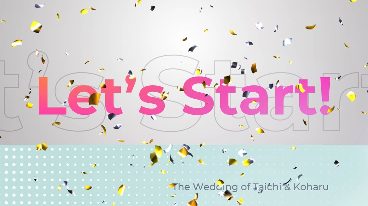 結婚式のオープニングムービーを制作いたします スタイリッシュ！テンションが上がる結婚式ムービーを低価格で! イメージ8