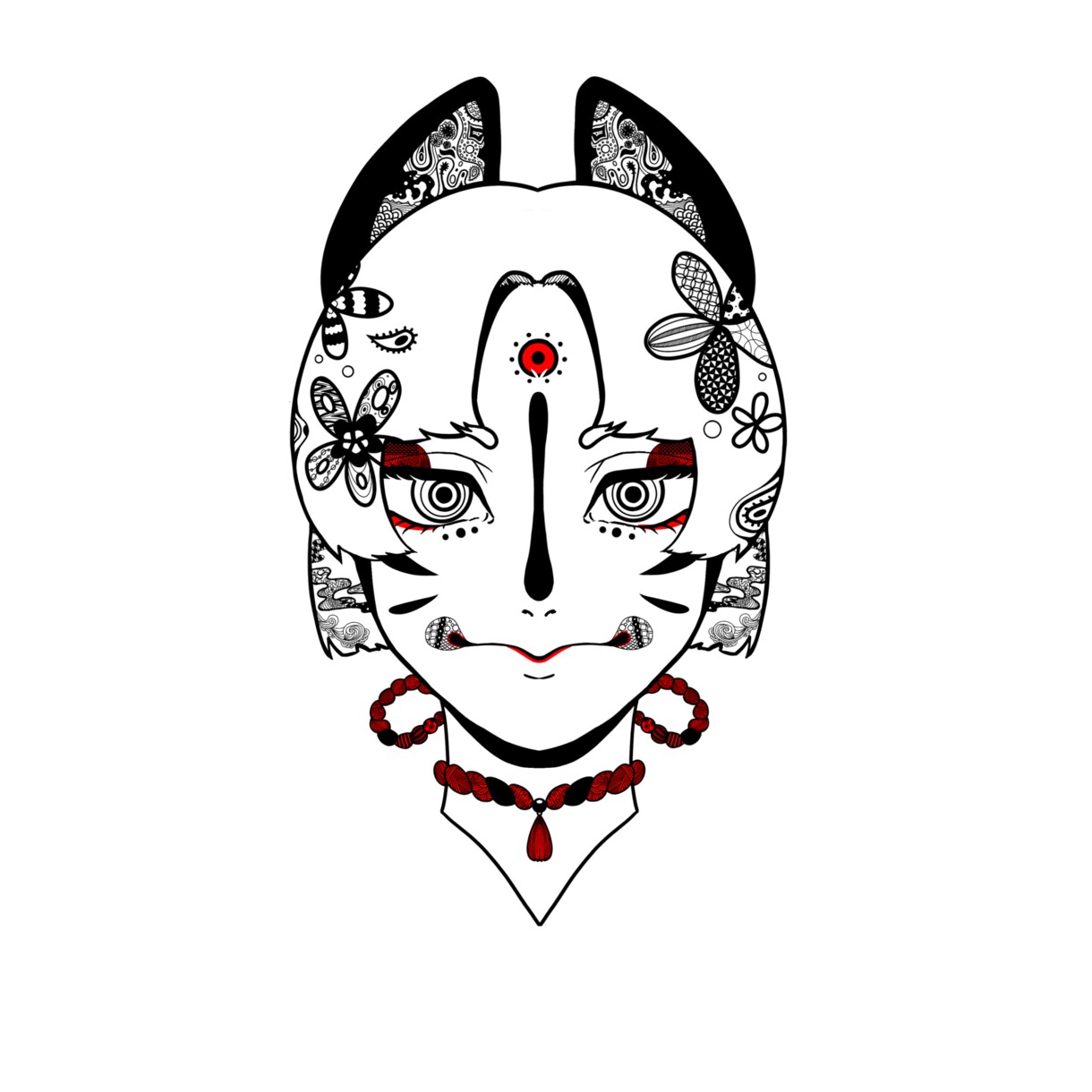 創作キャラのイラストを描きます かっこいい雰囲気、シックな雰囲気 イメージ2
