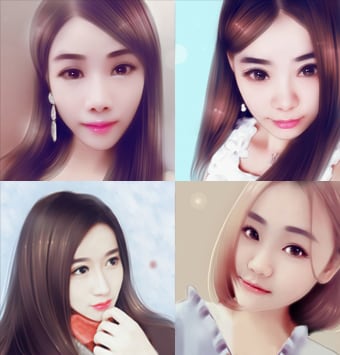 超リアル！美人似顔絵アイコン描きます お写真を元に似顔絵イラストをお描きします！ イメージ5