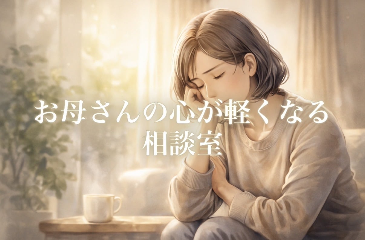 家族の前で頑張るあなたを支えます 母である前に、あなた自身の心を大切にしてほしい。 イメージ1