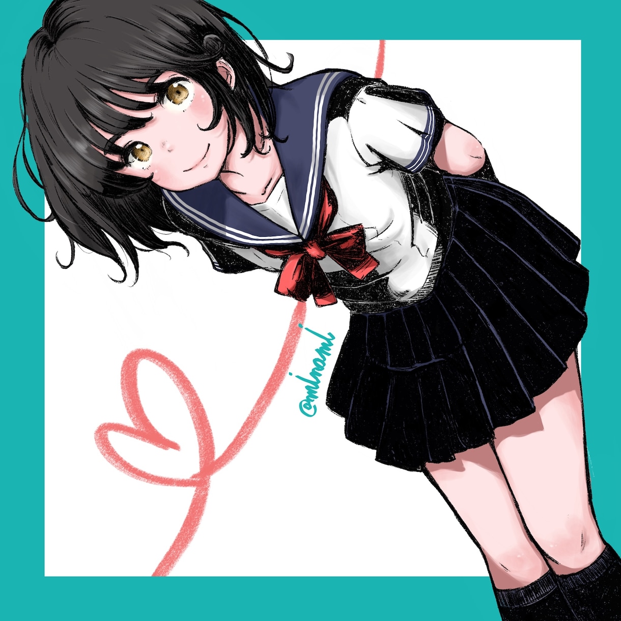 かわいい女の子のアイコンやサムネイラスト描き|ます 表情差分や立ち絵など、あなただけの可愛いを形にします。 イメージ2
