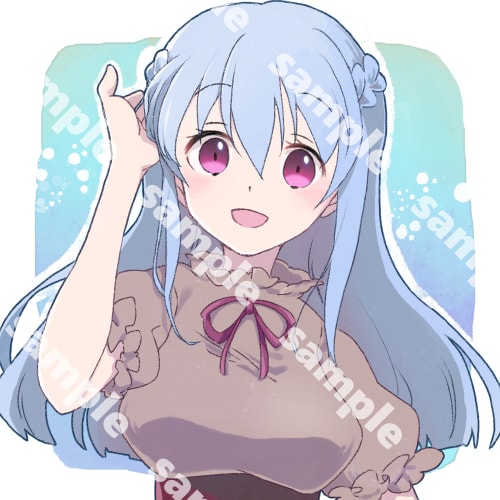 オリキャラのアイコンをお描きいたします SNSや動画サイトなど。文字入れ、丸型対応は無料です！ イメージ2