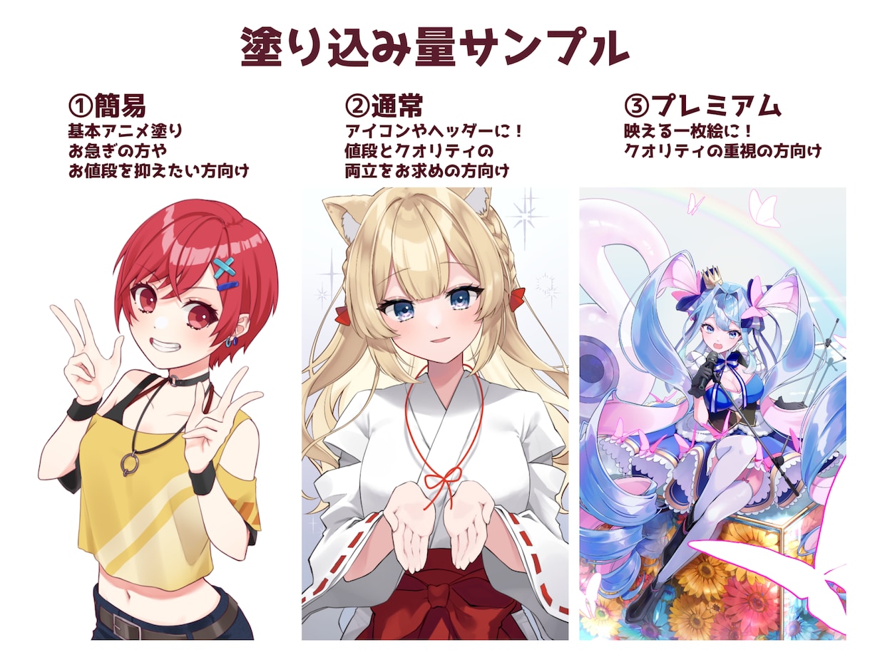 かっこかわいい女子のイラスト丁寧に描きます かわいいだけじゃない絵をお求めの方！メカ女子もOK! イメージ4