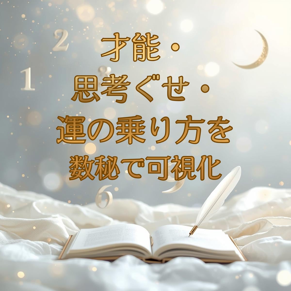 誕生数に刻まれた、 あなたの魂の原作をお届けします 誕生数を物語に翻訳し背中を押す、迷った日に読み返せる一節を イメージ4