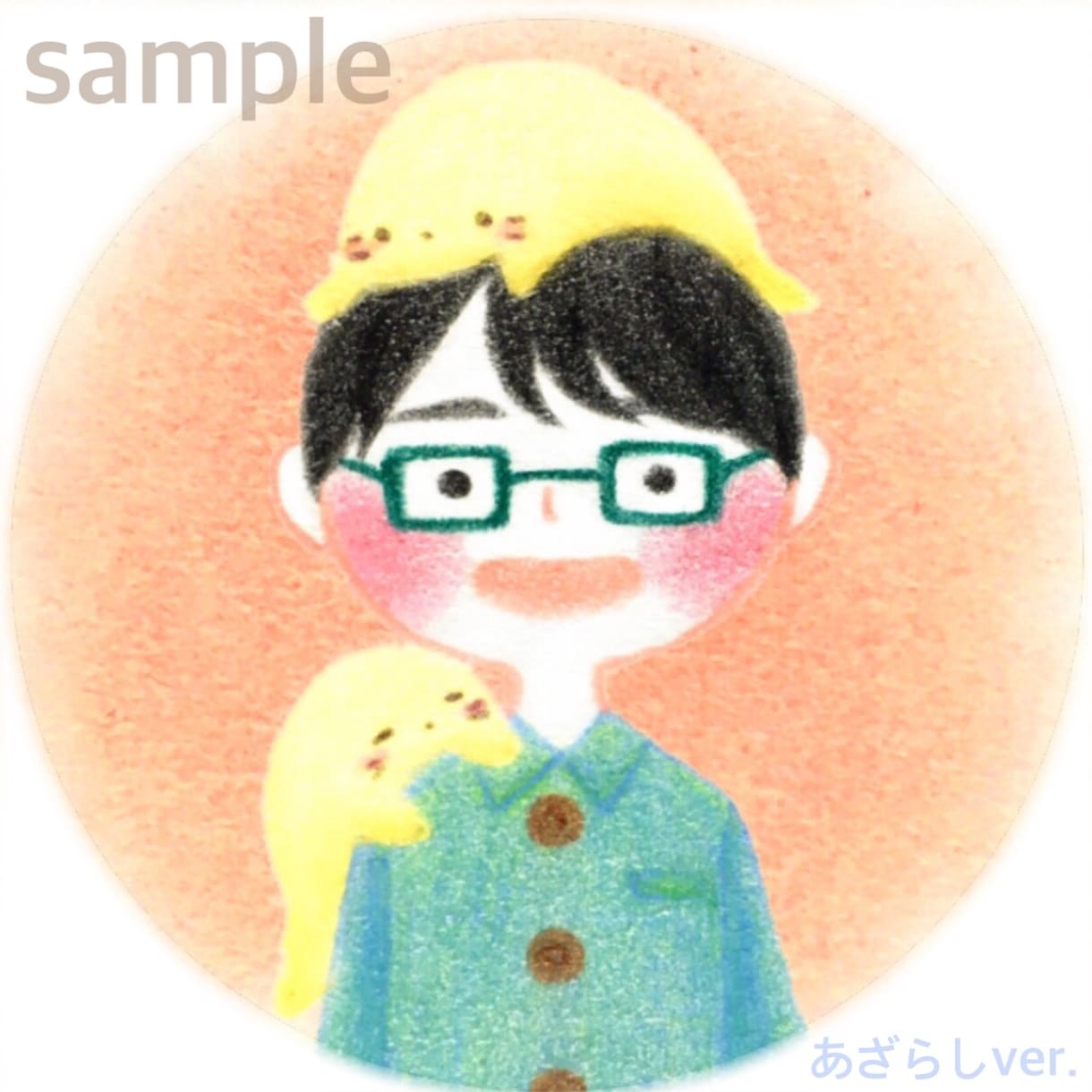 まんまるかわいい似顔絵を描きます 丁寧さとスピード感を大切にしてます◎ イメージ8