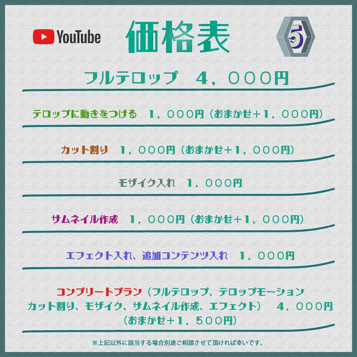フルテロップ作成・Youtube動画編集承ります モーションテロップや細かな動画編集作業を迅速に対応いたします イメージ4