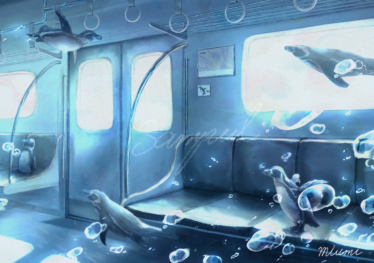 光を感じる色鮮やかな背景イラストお描きします “あなただけの世界”を彩るお手伝いさせてください！ イメージ4