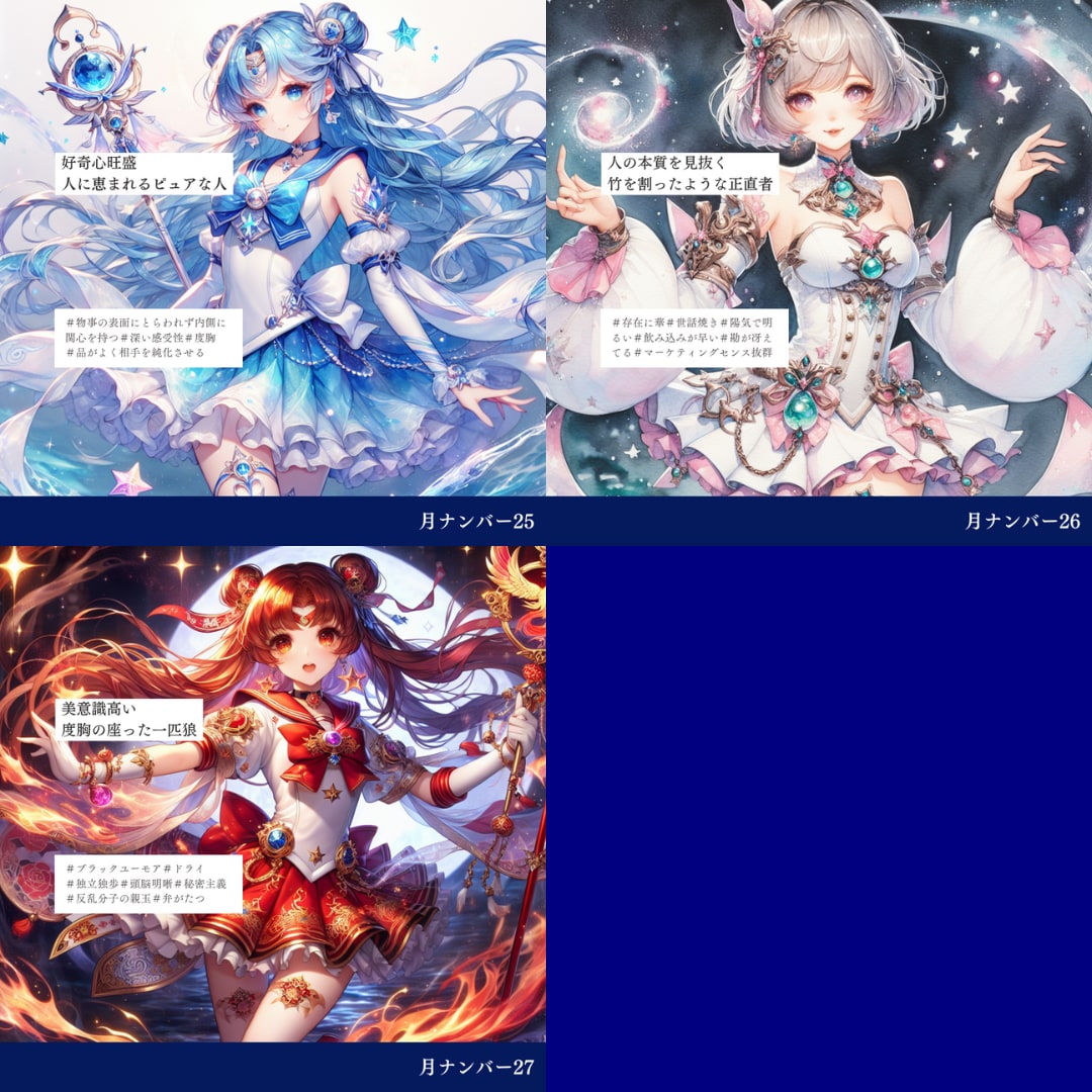 生まれた時の月の満ち欠けであなたの才能占います あなたの心に寄り添う、月とカードからのメッセージ イメージ10