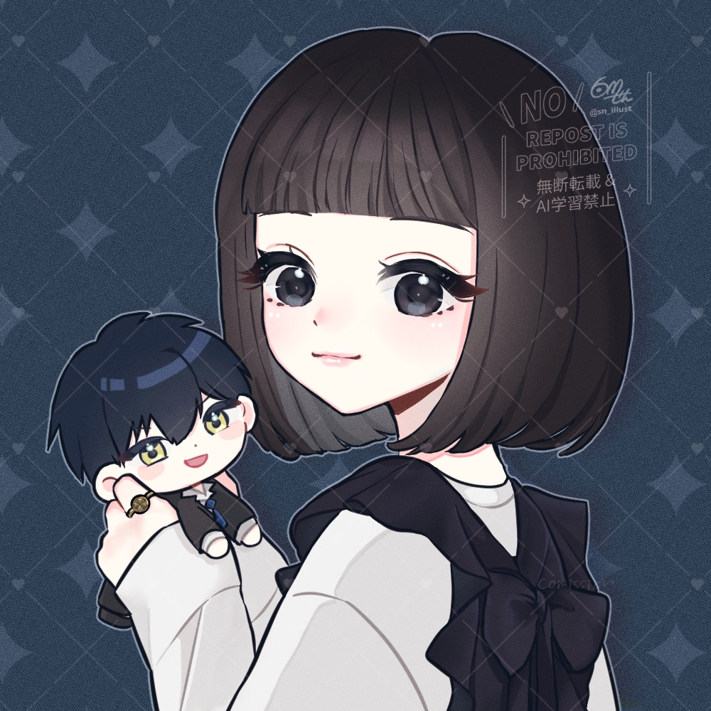SNSアイコン描きます おしゃれでかわいいSNS映えする親しみやすいタッチで描きます イメージ3