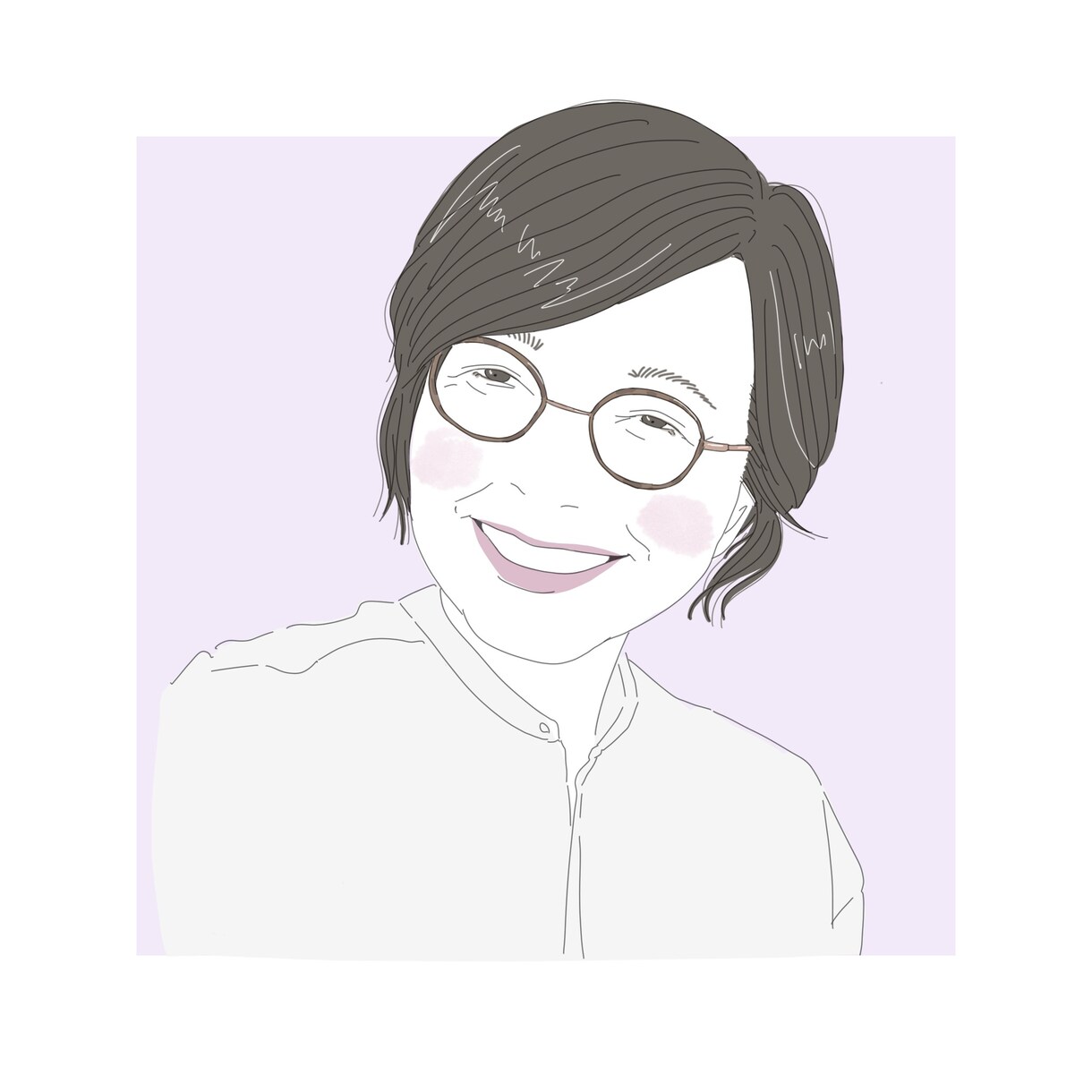 シンプルおしゃれな似顔絵・ウェルカムボード描きます SNSアイコンやプレゼントにいかがですか？ イメージ5